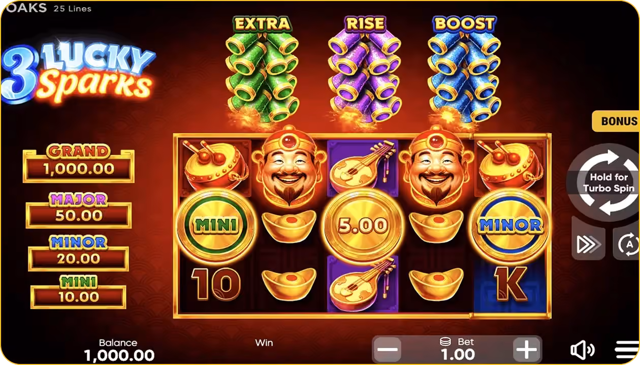 3 Lucky Sparks
