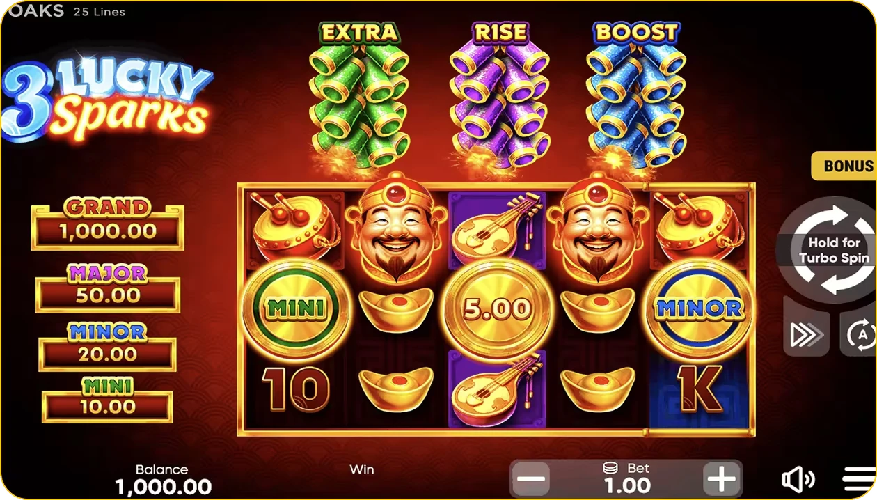 3 Lucky Sparks